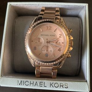 Michael Kors Rose Gold Watch
